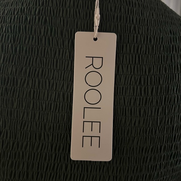 Roolee Forest Green Long Sleeve Dress - Picture 6 of 7